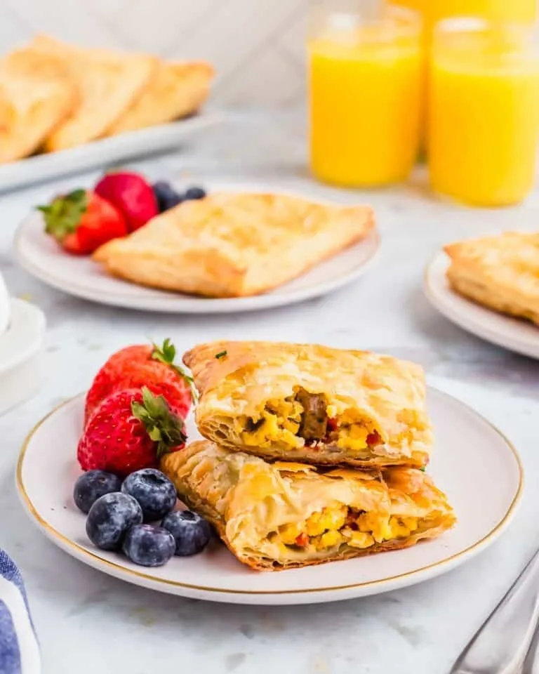 Homemade Breakfast Hot Pockets