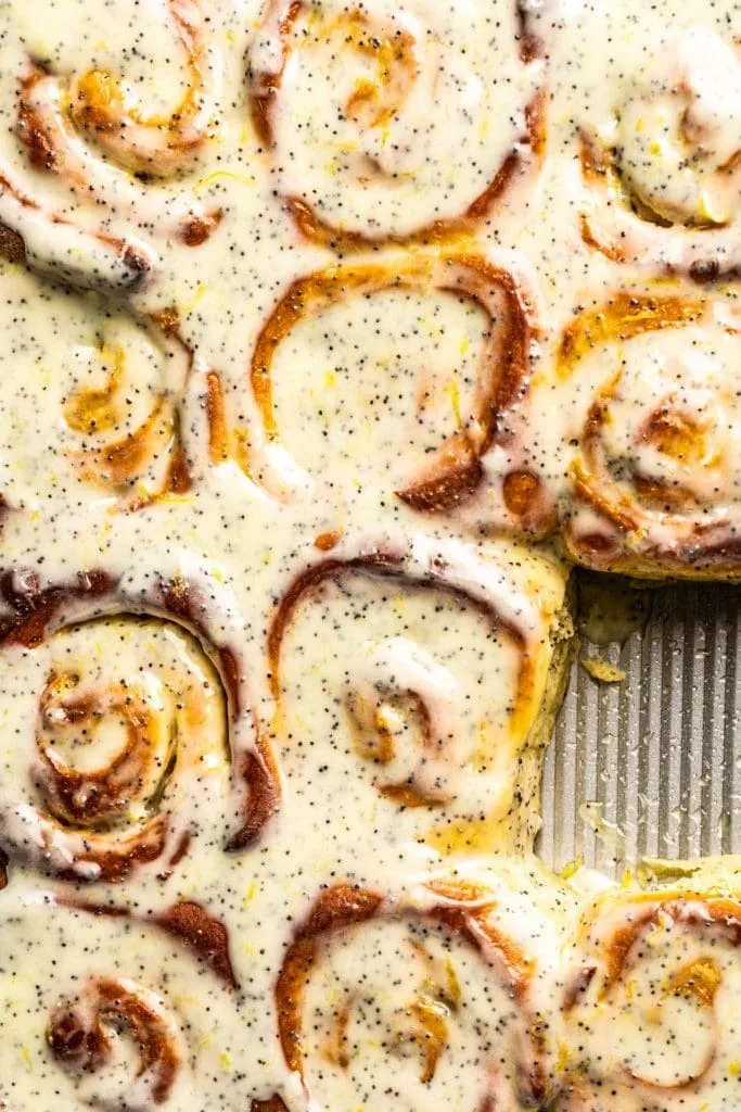 Poppy Seed Lemon Rolls