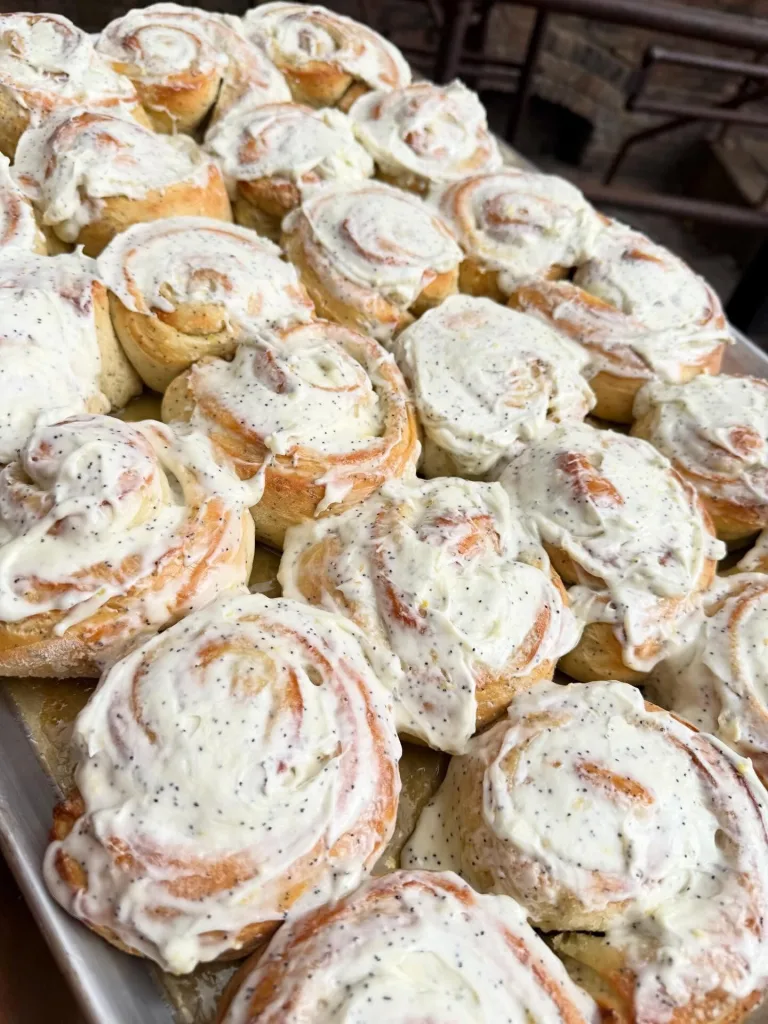 Poppy Seed Lemon Rolls