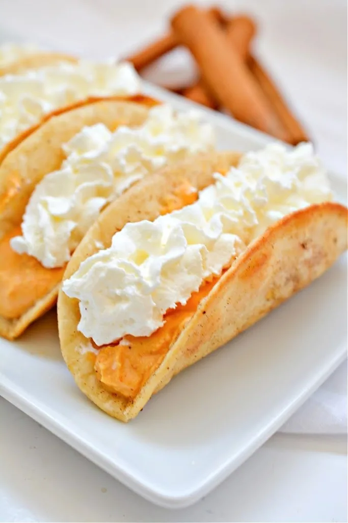 Pumpkin Pie Tacos