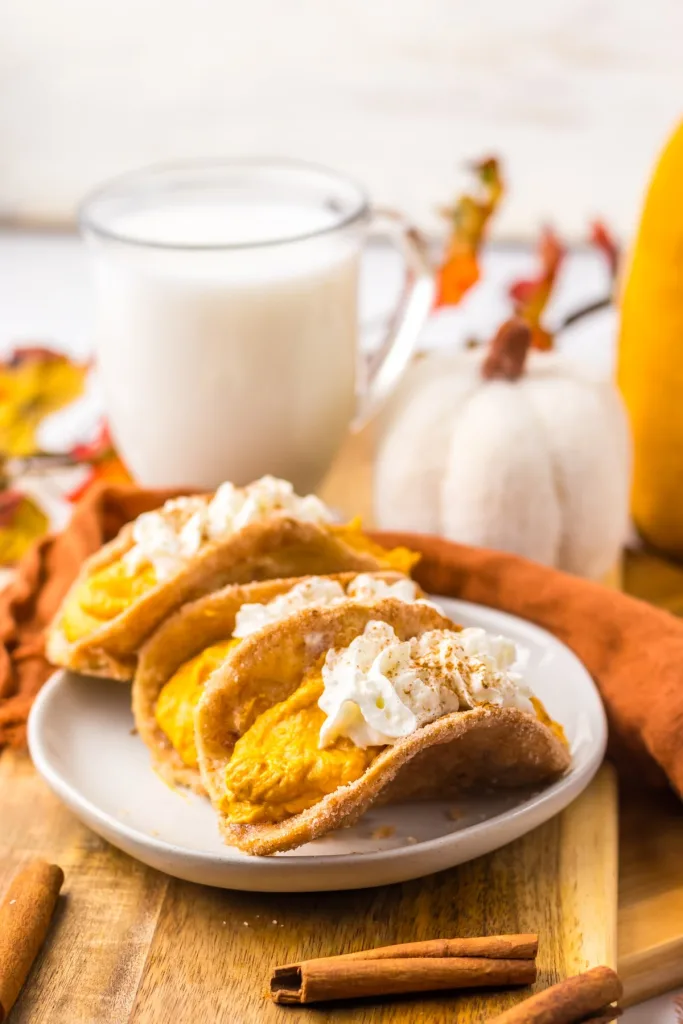 Pumpkin Pie Tacos