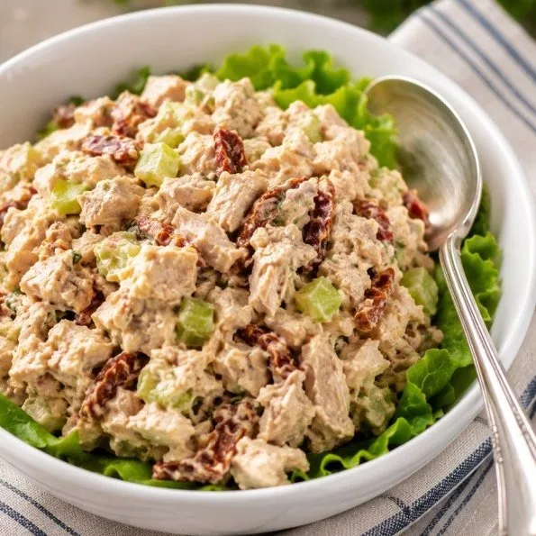 Sun Dried Tomato Chicken Salad Recipe 1 Sun Dried Tomato Chicken Salad