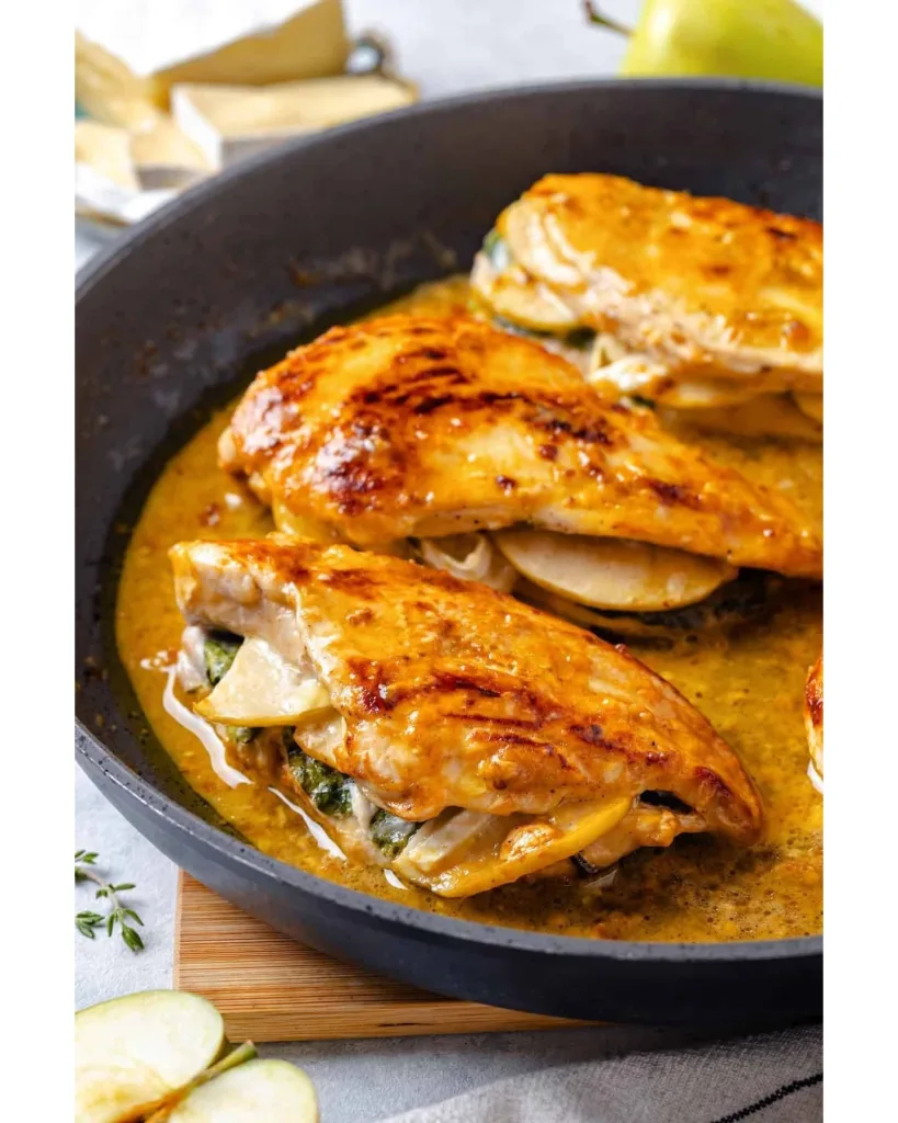 Apple and Brie Stuffed Chicken Recipe 2 Apple and Brie Stuffed Chicken