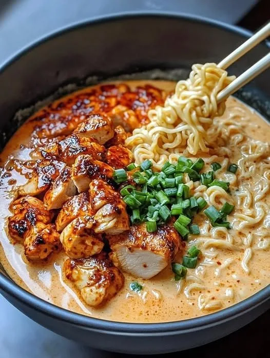 Creamy Garlic Chicken Ramen Chicken Recipe 3 Creamy Garlic Chicken Ramen