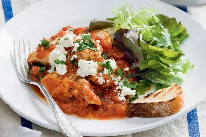 Greek Chicken Saganaki