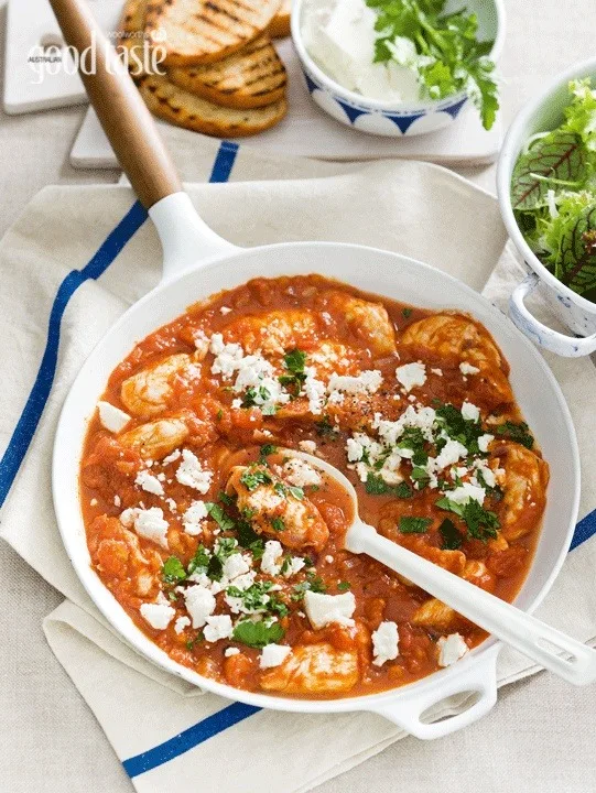 Greek Chicken Saganaki