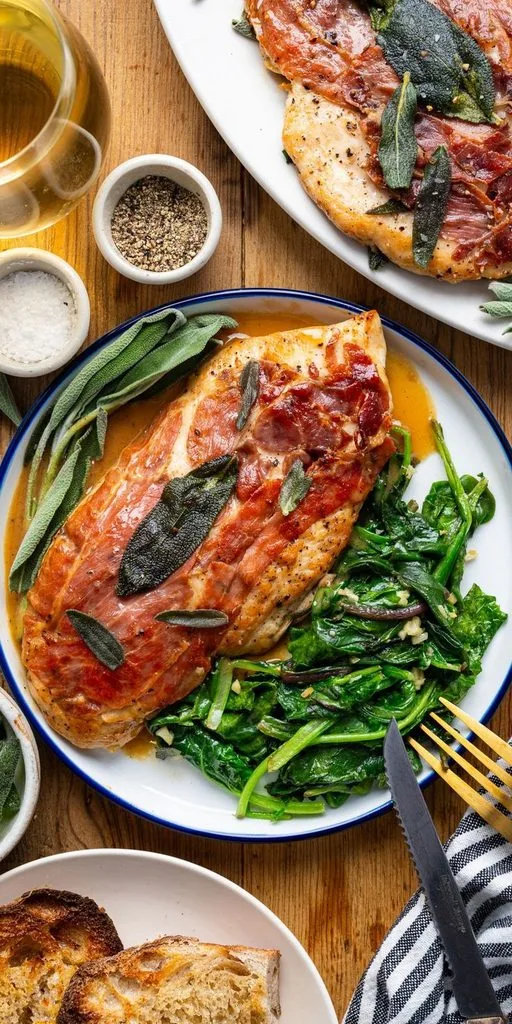 Italian Chicken Saltimbocca Recipe 1 Italian Chicken Saltimbocca