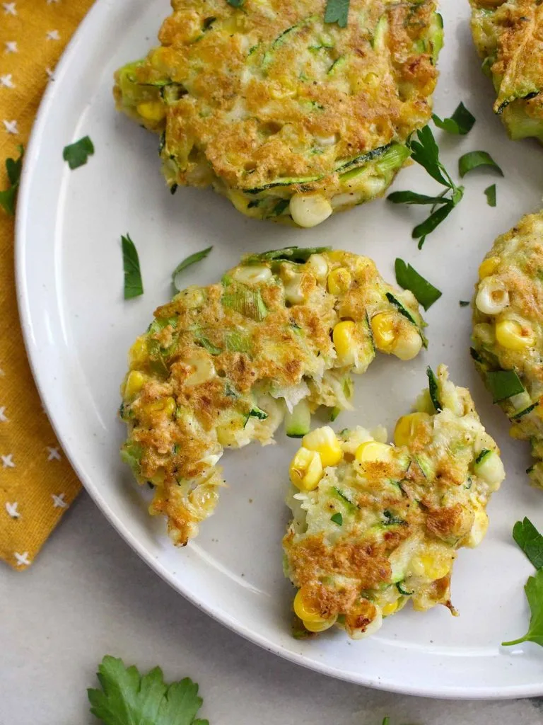 Zucchini Corn Fritters Recipe 2 Zucchini Corn Fritters Recipe
