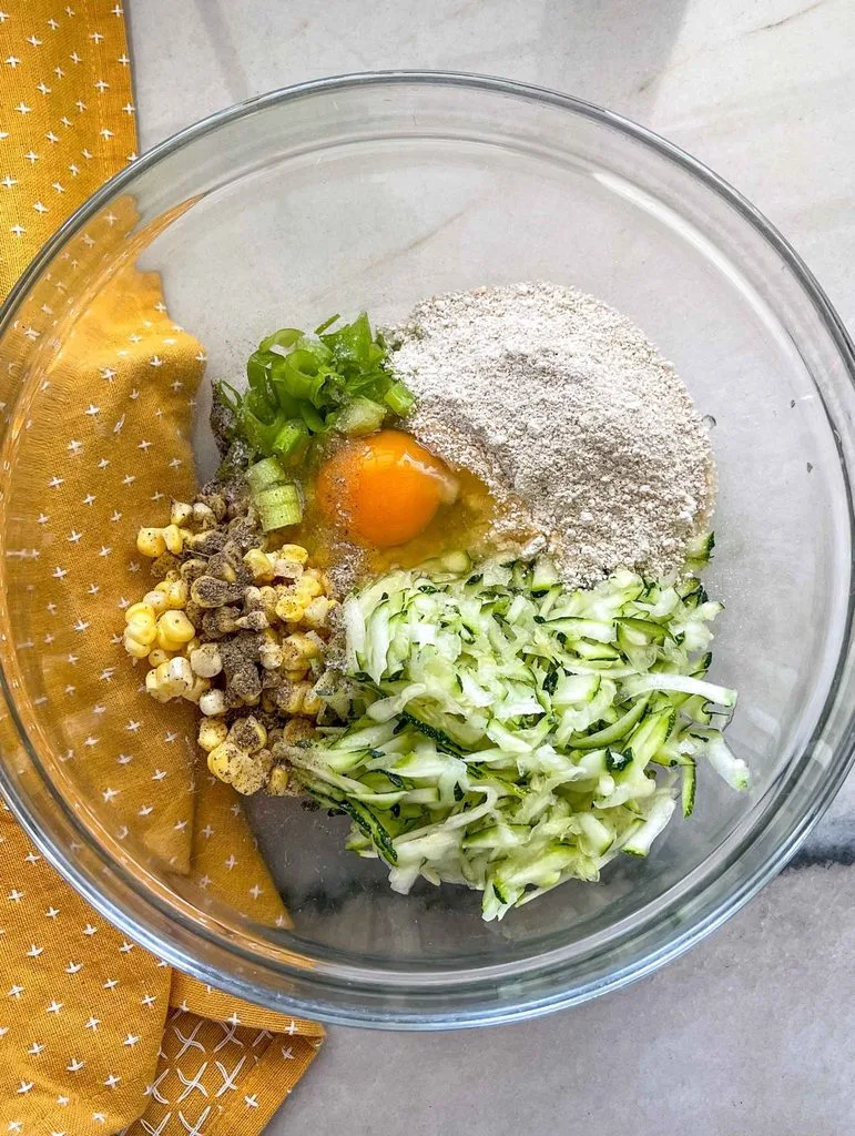 Zucchini Corn Fritters Recipe 1 Zucchini Corn Fritters Recipe