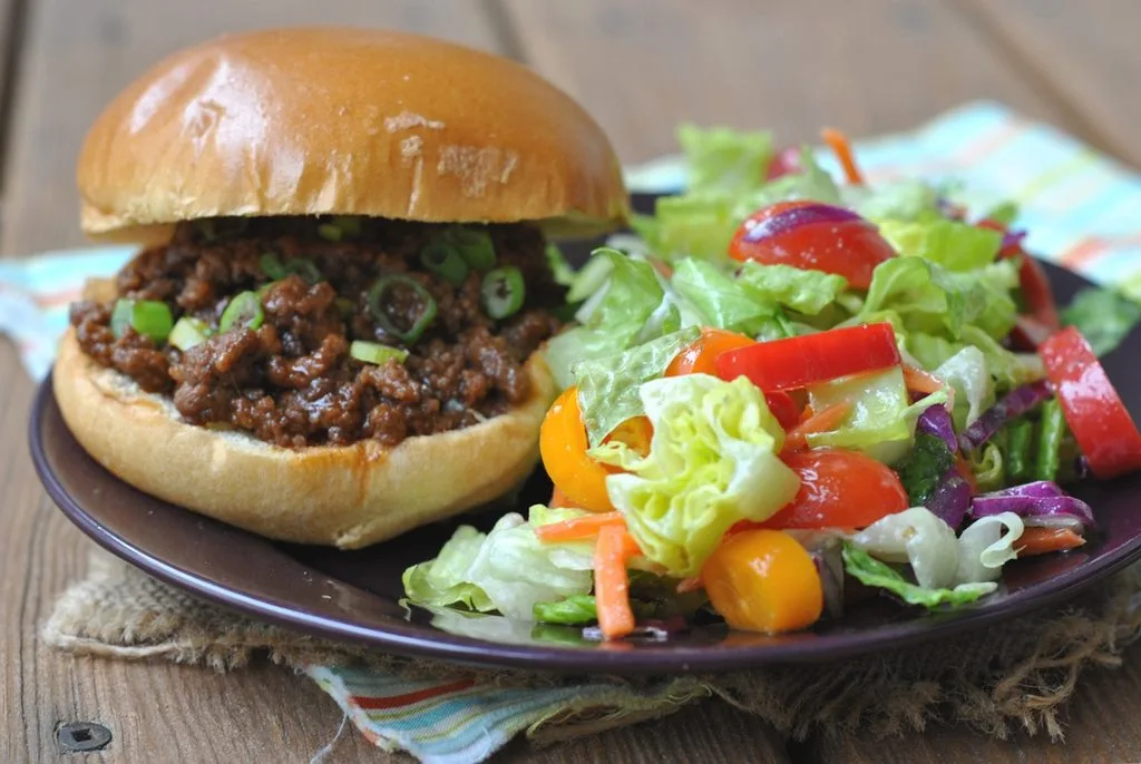 Korean Beef Sloppy Joes