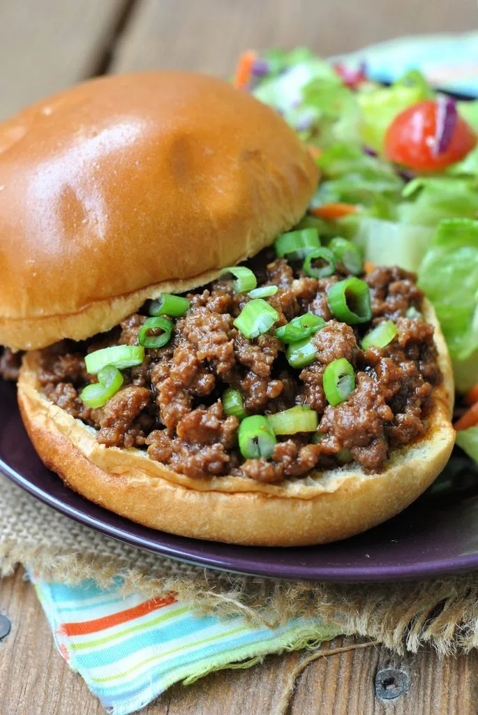 Korean Beef Sloppy Joes