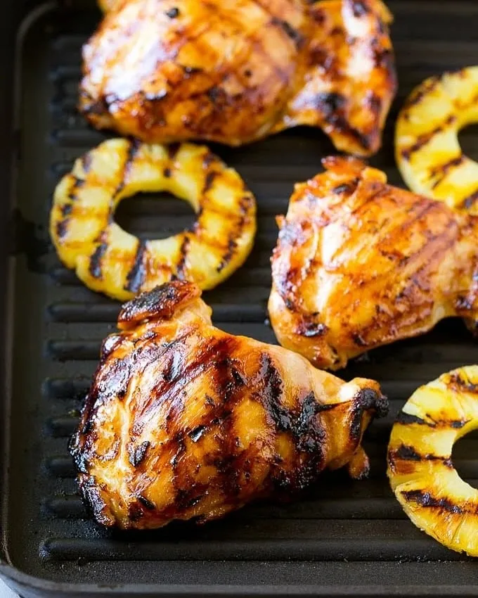 Hawaiian Chicken with Coconut Rice