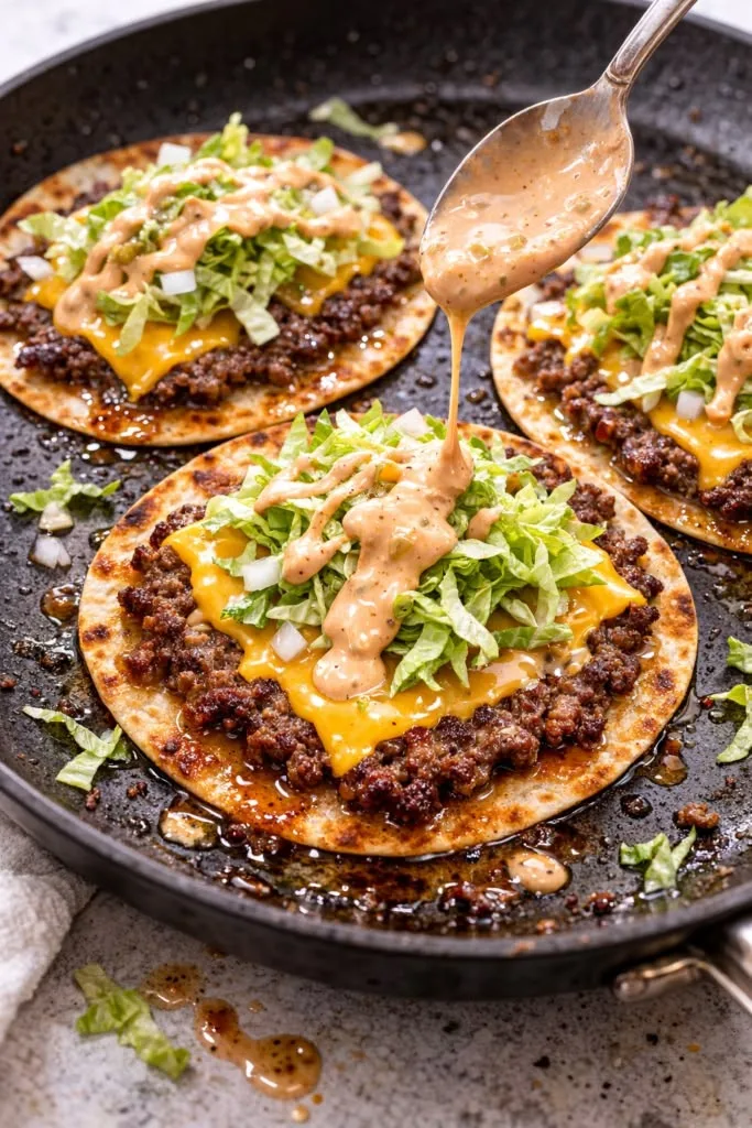 Big Mac Smash Tacos
