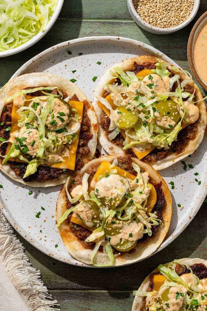 Big Mac Smash Tacos