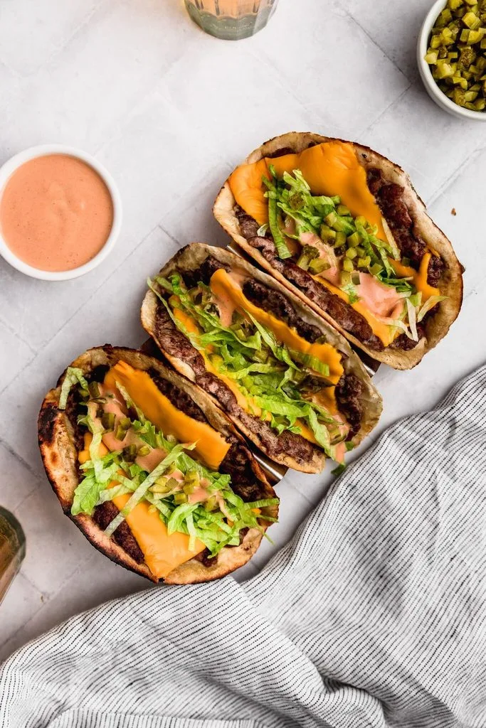 Big Mac Smash Tacos
