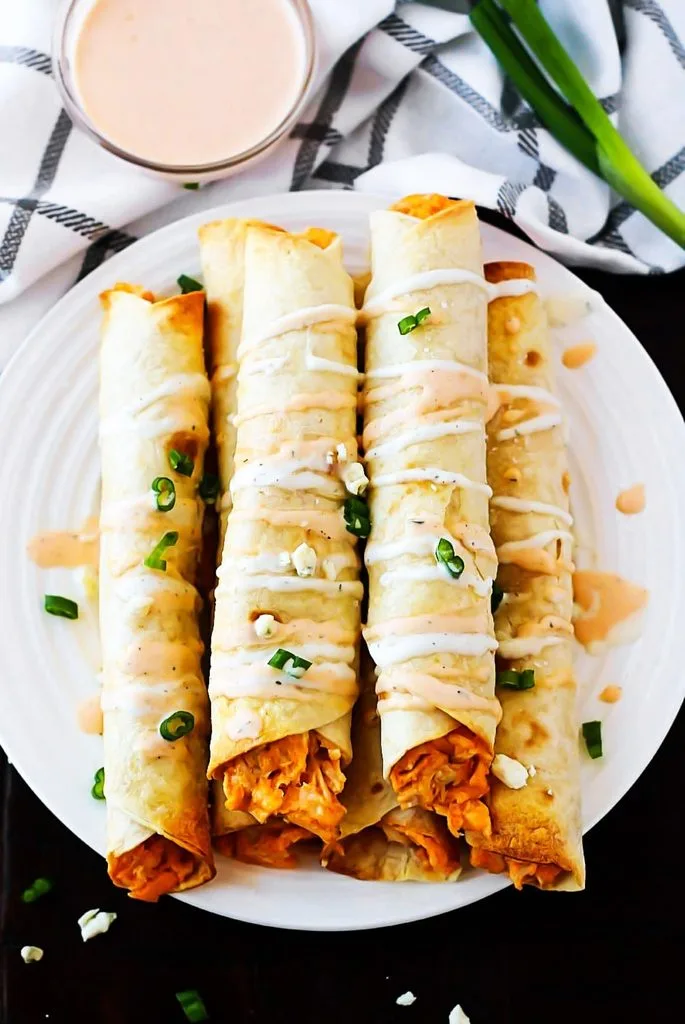 Buffalo Chicken Taquitos Recipe 3 Buffalo Chicken Taquitos