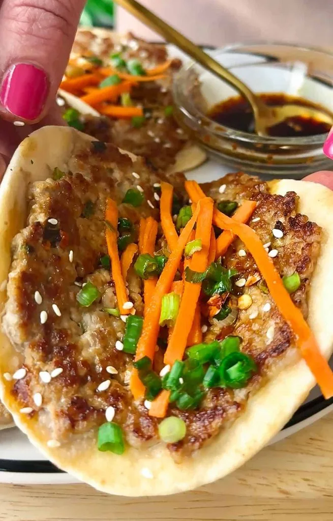Smash Dumpling Tacos