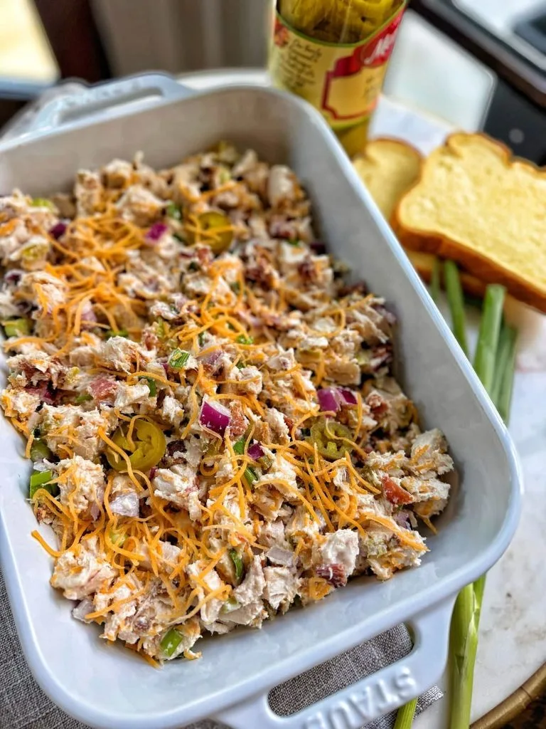 Jalapeño Popper Chicken Salad