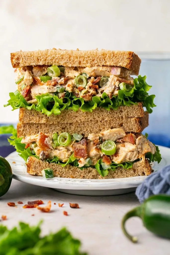 Jalapeño Popper Chicken Salad