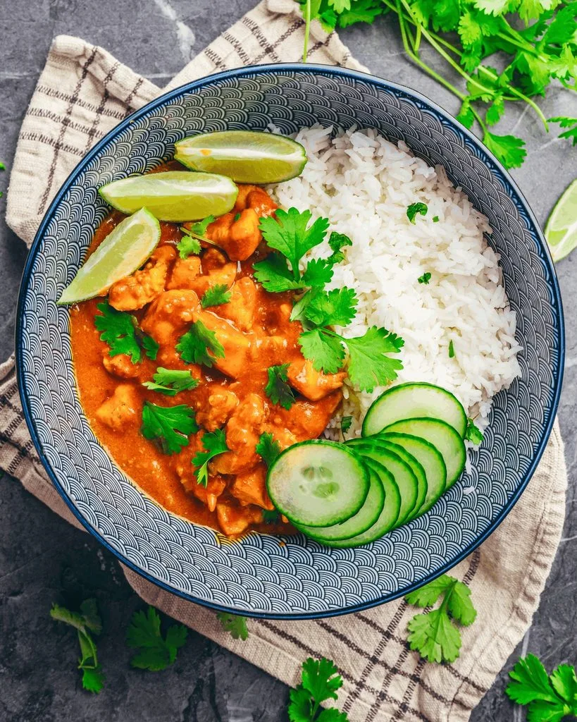 Coconut Chicken Rice Bowl