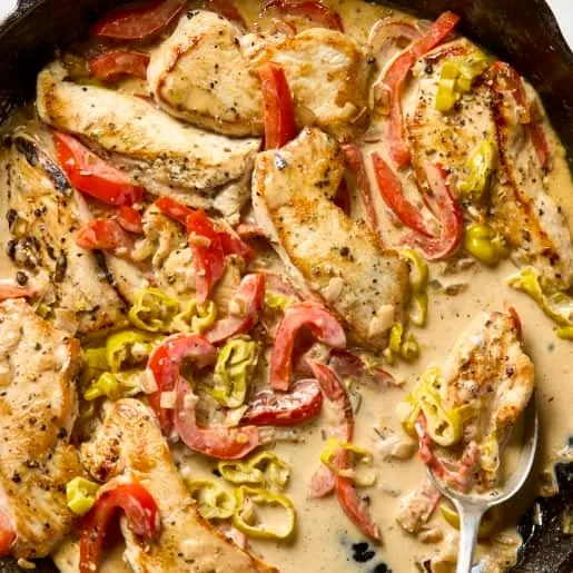 Creamy Pepperoncini Chicken