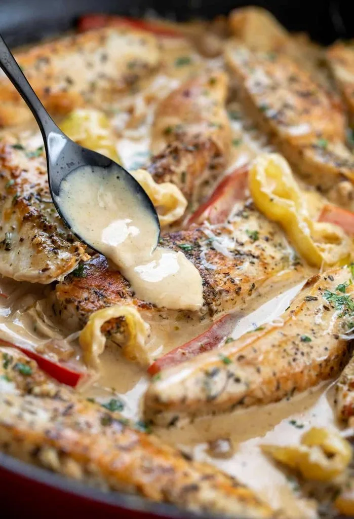 Creamy Pepperoncini Chicken