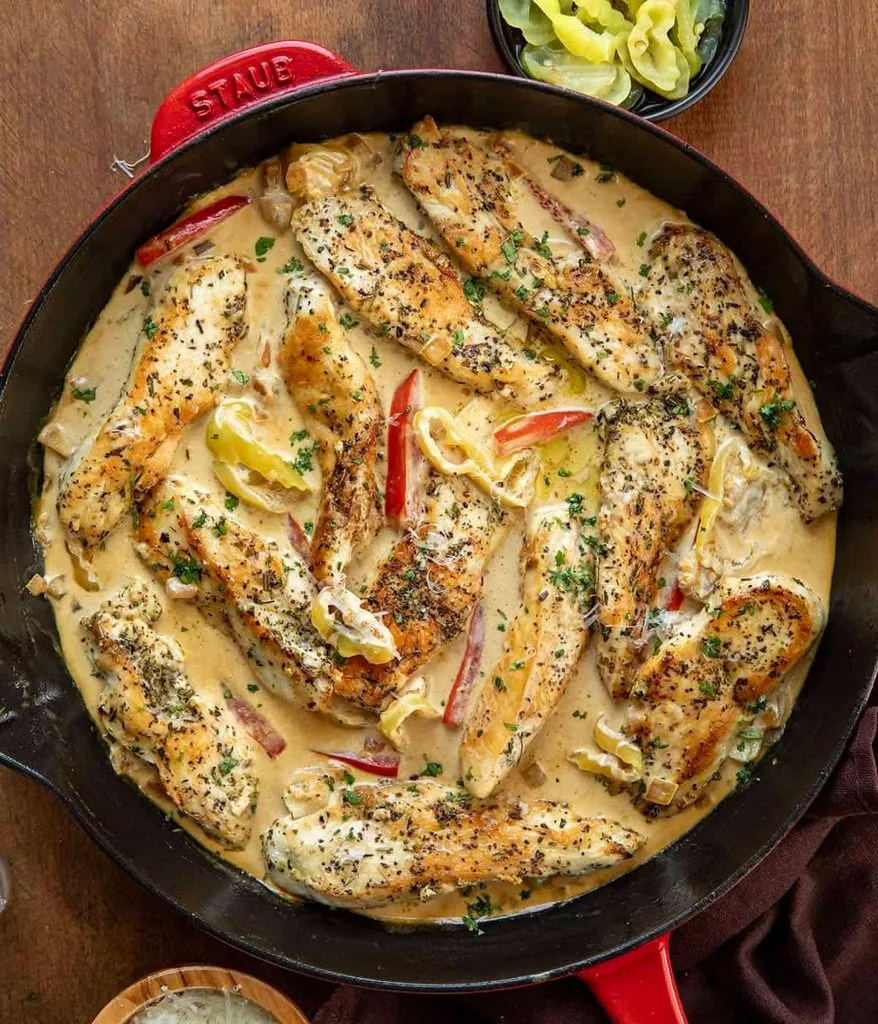 Creamy Pepperoncini Chicken