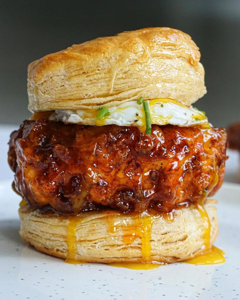 Hot Honey Chicken Biscuits Recipe 3 Hot Honey Chicken Biscuits