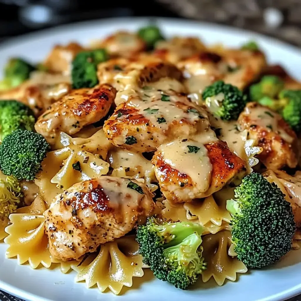 Cowboy Butter Lemon Bowtie Chicken with Broccoli Recipe 3 Cowboy Butter Lemon Bowtie Chicken with Broccoli