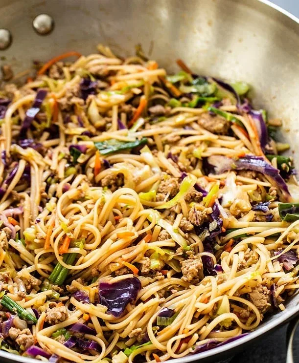 Potsticker Noodle Bowl
