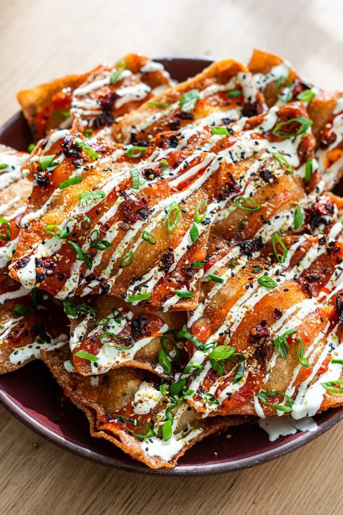 Crab Rangoon Nachos Recipe 1 Crab Rangoon Nachos