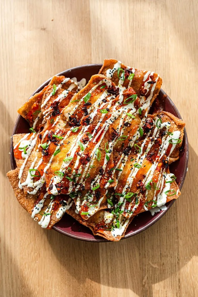 Crab Rangoon Nachos Recipe 3 Crab Rangoon Nachos