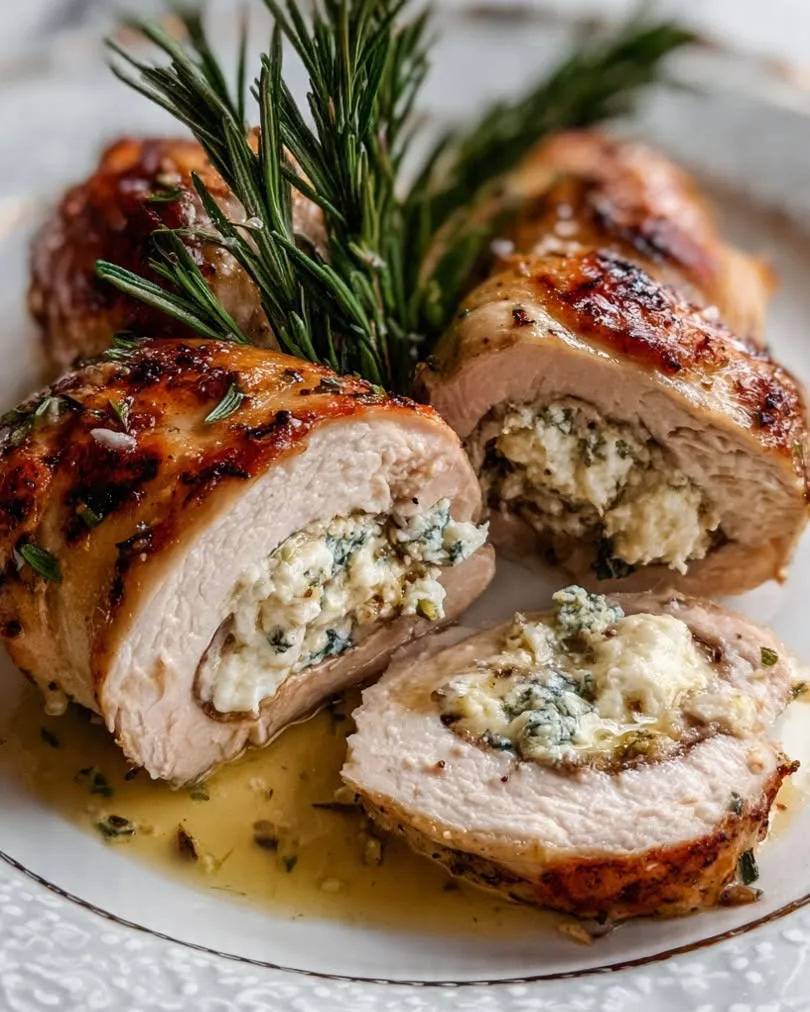 Herbed Ricotta Stuffed Chicken Rolls Recipe 2 Herbed Ricotta Stuffed Chicken Rolls