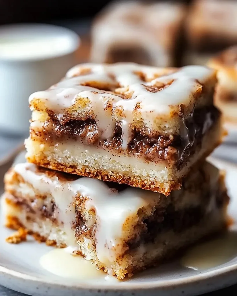 Cinnamon Roll Bliss Bars Recipe 1 Cinnamon Roll Bliss Bars Recipe