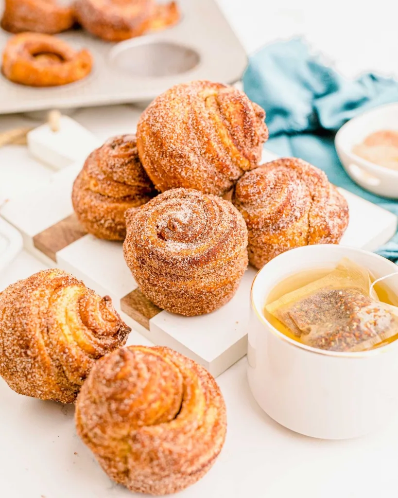 Cinnamon Sugar Cruffins Recipe 3 Cinnamon Sugar Cruffins