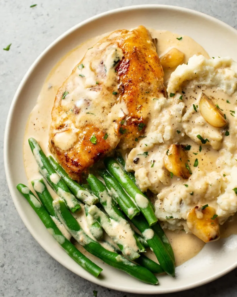 Creamy Garlic Chicken Recipe