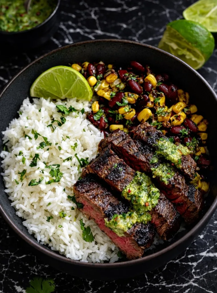 Cilantro Lime Steak Bowls Recipe 2 Cilantro Lime Steak Bowls