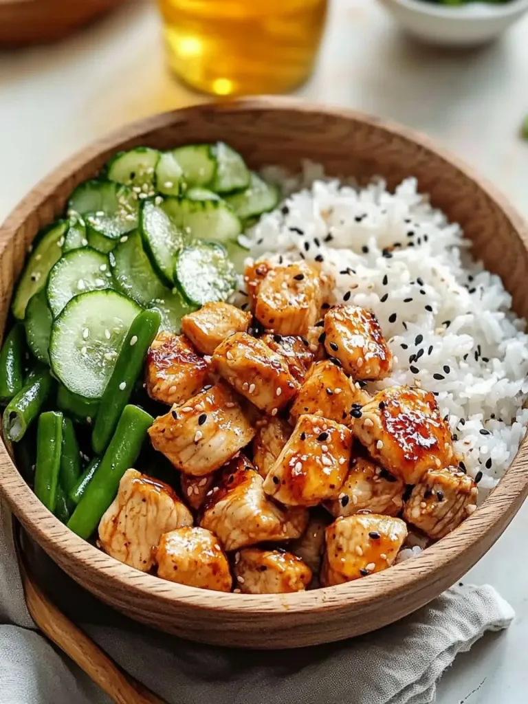Honey Mustard Chicken Bowl Recipe 1 Honey Mustard Chicken Bowl