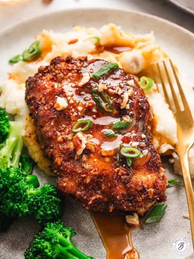 Maple Bourbon Pecan Chicken Recipe 2 Maple Bourbon Pecan Chicken