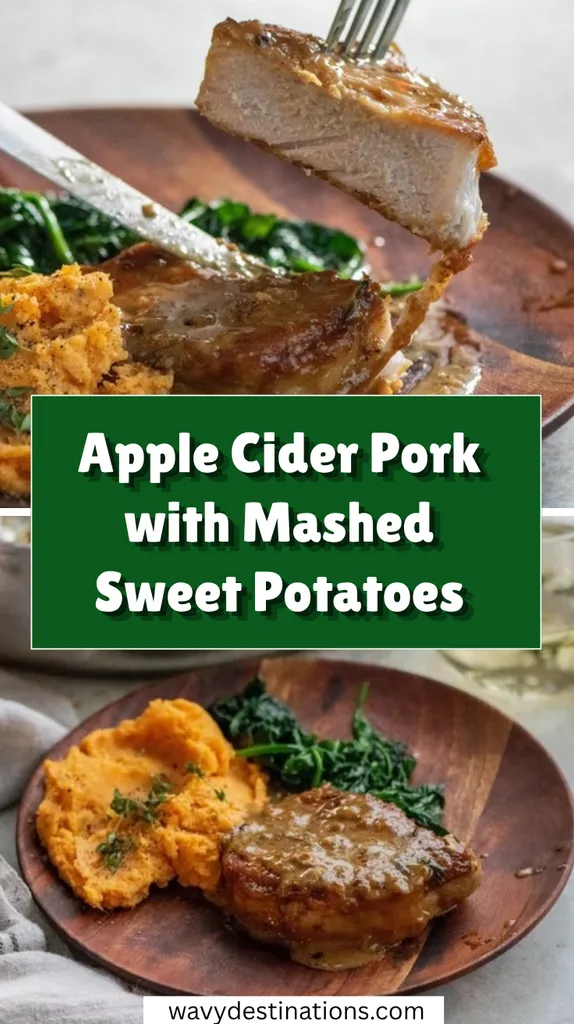 Apple Cider Pork with Mashed Sweet Potatoes Recipe 8 Apple Cider Pork with Mashed Sweet Potatoes Recipe