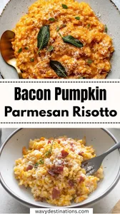 Bacon Pumpkin Parmesan Risotto Recipe