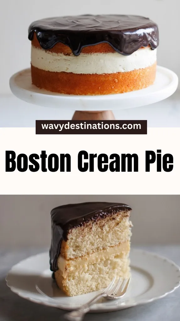 Boston Cream Pie Recipe