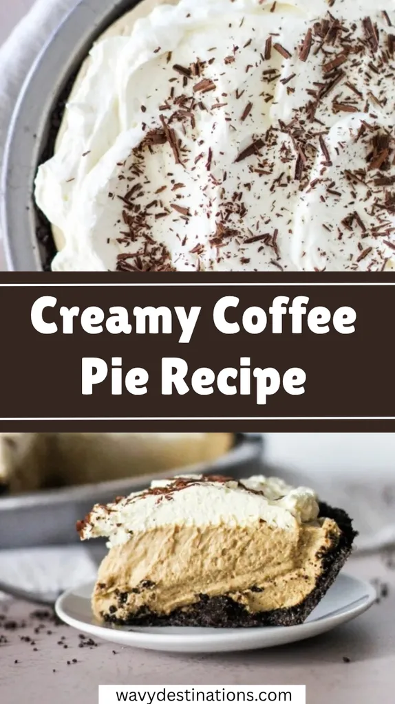 Creamy Coffee Pie Recipe