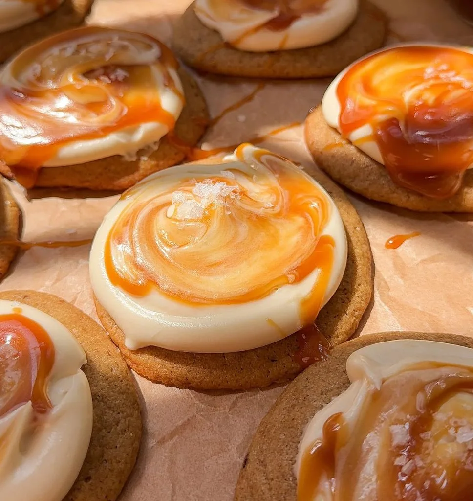 Crumbl Salted Caramel Cheesecake Cookies Recipe 2 Crumbl Salted Caramel Cheesecake Cookies