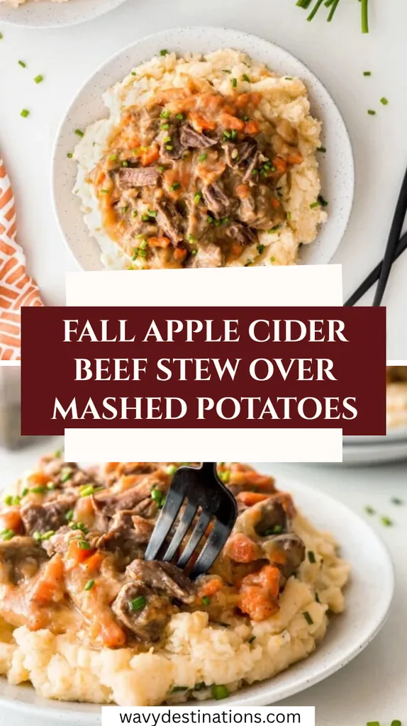 Fall Apple Cider Beef Stew over Mashed Potatoes Recipe 7 Fall Apple Cider Beef Stew over Mashed Potatoes Recipe