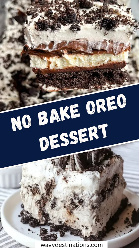No Bake Oreo Dessert Recipe