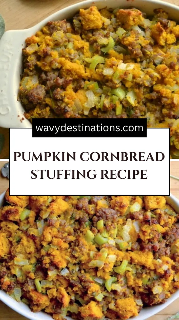 Pumpkin Cornbread Stuffing Recipe 4 Pumpkin Cornbread Stuffing Recipe