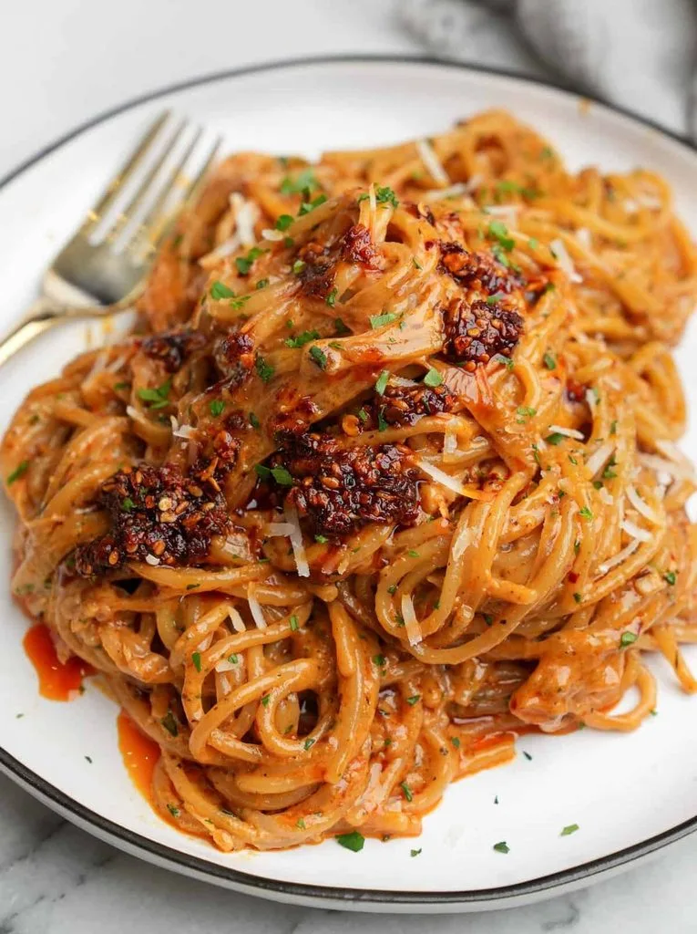 Caramelized Onion Pasta with Chili Oil Recipe 3 Caramelized Onion Pasta with Chili Oil Recipe