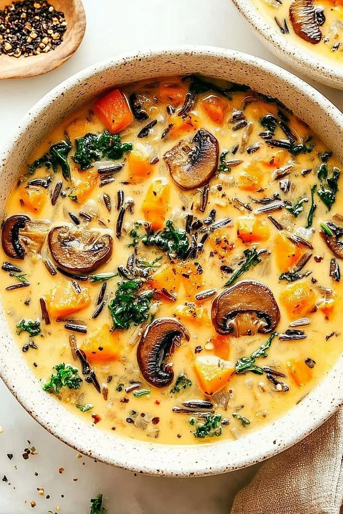 Autumn Wild Rice Soup Recipe
