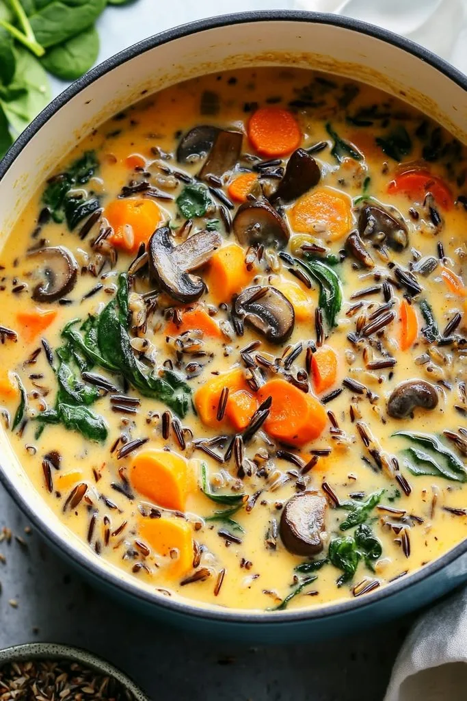 Autumn Wild Rice Soup Recipe
